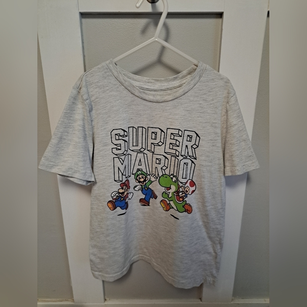 Jumping Beans Super Mario Graphic Tee – Boys Size 7